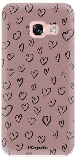 iSaprio Heart Dark - Samsung Galaxy A3 2017 - Phone Cover - Main image