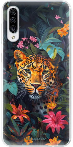iSaprio Flower Jaguar - Samsung Galaxy A30s - Phone Cover - Main image