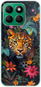 Kryt na mobil iSaprio Flower Jaguar pro Honor X8b - Kryt na mobil