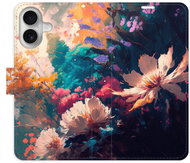 iSaprio Flip Case Spring Flowers for iPhone 16 - Phone Case