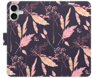 iSaprio Flip pouzdro Ornamental Flowers 02 pro iPhone 16 Plus - Phone Case