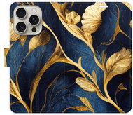 iSaprio Flip pouzdro GoldBlue pro iPhone 16 Pro - Phone Case
