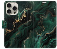 iSaprio Flip Case Emerald 02 for iPhone 16 Pro - Phone Case