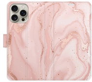 iSaprio Flip pouzdro RoseGold Marble pro iPhone 16 Pro Max - Phone Case