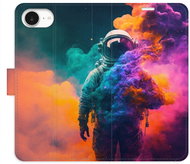 iSaprio Flip pouzdro Astronaut in Colours 02 pro iPhone 16e - Phone Case
