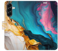iSaprio Flip pouzdro Colourful Marble pro Samsung Galaxy A36 - Phone Case