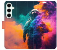 iSaprio Flip pouzdro Astronaut in Colours 02 pro Samsung Galaxy S24 FE - Phone Case