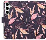 iSaprio Flip pouzdro Ornamental Flowers 02 pro Samsung Galaxy S24 FE - Phone Case