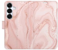 iSaprio Flip pouzdro RoseGold Marble pro Samsung Galaxy S25 - Phone Case