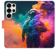 iSaprio Flip pouzdro Astronaut in Colours 02 pro Samsung Galaxy S25 Ultra - Phone Case