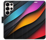 iSaprio Flip Case colour Waves for Samsung Galaxy S25 Ultra - Phone Case