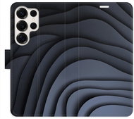 iSaprio Flip pouzdro Dark Waves pro Samsung Galaxy S25 Ultra - Phone Case
