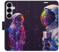 iSaprio Flip pouzdro Neon Astronaut 02 pro Samsung Galaxy S25+ - Phone Case