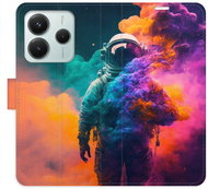 iSaprio Flip pouzdro Astronaut in Colours 02 pro Xiaomi Redmi Note 14 5G - Pouzdro na mobil