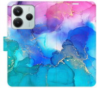 iSaprio Flip pouzdro BluePink Paint pro Xiaomi Redmi Note 14 5G - Pouzdro na mobil