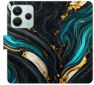 iSaprio Flip pouzdro Dark Paint pro Xiaomi Redmi Note 14 5G - Pouzdro na mobil