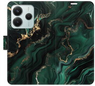 iSaprio Flip pouzdro Emerald 02 pro Xiaomi Redmi Note 14 5G - Pouzdro na mobil