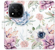 iSaprio Flip Case Succulents Pattern for Xiaomi Redmi Note 14 Pro 5G/14 Pro+ 5G - Phone Case