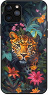 iSaprio Glossy Flower Jaguar Case - iPhone 11 Pro - Phone Cover