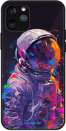 iSaprio Glossy Neon Astronaut Case - iPhone 11 Pro - Phone Cover
