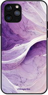 iSaprio Lesklé pouzdro Purple Paint 10 - iPhone 11 Pro - Phone Cover