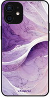 iSaprio Glossy Purple Paint Case 10 - iPhone 12 mini - Phone Cover