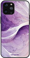 iSaprio Lesklé pouzdro Purple Paint 10 - iPhone 12 Pro - Phone Cover