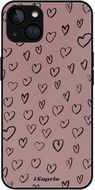 iSaprio Lesklé pouzdro Heart Dark - iPhone 13 - Kryt na mobil