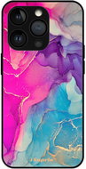 iSaprio Lesklé pouzdro Purple Ink - iPhone 14 Pro - Phone Cover