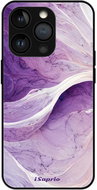 iSaprio Lesklé pouzdro Purple Paint 10 - iPhone 14 Pro - Phone Cover