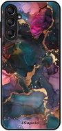 iSaprio Glossy case Dark Marble 10 - Samsung Galaxy A14 / A14 5G - Phone Cover