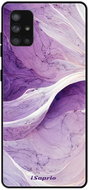 iSaprio Lesklé pouzdro Purple Paint 10 - Samsung Galaxy A71 - Phone Cover