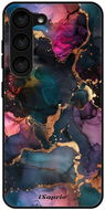 iSaprio Lesklé pouzdro Dark Marble 10 - Samsung Galaxy S23 5G - Kryt na mobil