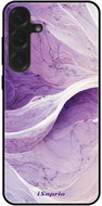 iSaprio Lesklé pouzdro Purple Paint 10 - Samsung Galaxy S25+ - Phone Cover