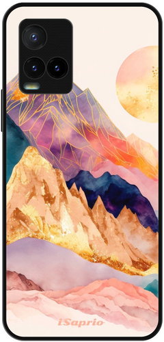 iSaprio Lesklé pouzdro Abstract Mountains - Vivo Y21 / Y21s / Y33s - Phone Cover - Main image