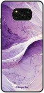 iSaprio Lesklé pouzdro Purple Paint 10 - Xiaomi Poco X3 Pro / X3 NFC - Phone Cover