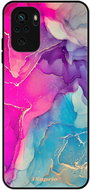 iSaprio Lesklé pouzdro Purple Ink - Xiaomi Redmi Note 10 / Note 10S - Kryt na mobil