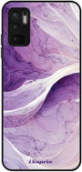 iSaprio Lesklé pouzdro Purple Paint 10 - Xiaomi Redmi Note 10 5G - Phone Cover