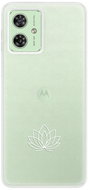 iSaprio Clear Lotus Cover for Motorola Moto G54 5G / G54 5G Power Edition - Phone Cover