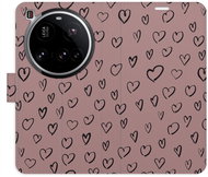 iSaprio Flip case Heart Dark 02 for Xiaomi 15 Ultra - Phone Case