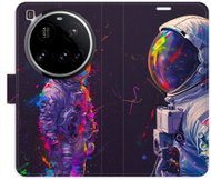 iSaprio Flip Case Neon Astronaut 02 for Xiaomi 15 Ultra - Phone Case