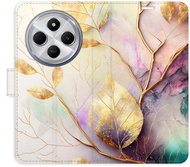 iSaprio Flip case Gold Leaves 02 for Xiaomi Redmi 14C / Poco C75 - Phone Case
