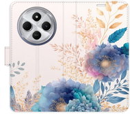 iSaprio Flip case Ornamental Flowers 03 for Xiaomi Redmi 14C / Poco C75 - Phone Case