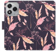 iSaprio Flip case Ornamental Flowers 02 for Honor 400 Lite - Phone Case