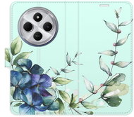 iSaprio Flip case Blue Flowers for Xiaomi Redmi 14C / Poco C75 - Phone Case