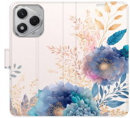 iSaprio Flip case Ornamental Flowers 03 for Honor 400 Lite - Phone Case