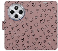 iSaprio Flip case Heart Dark 02 for Xiaomi Redmi 14C / Poco C75 - Phone Case