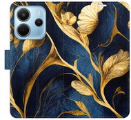 iSaprio Flip case GoldBlue for Xiaomi Redmi Note 14 - Phone Case