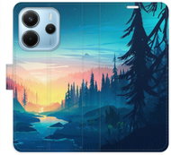iSaprio Flip case Magical Landscape for Xiaomi Redmi Note 14 - Phone Case