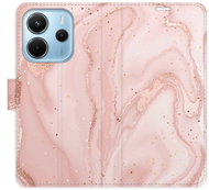 iSaprio Flip case RoseGold Marble for Xiaomi Redmi Note 14 - Phone Case